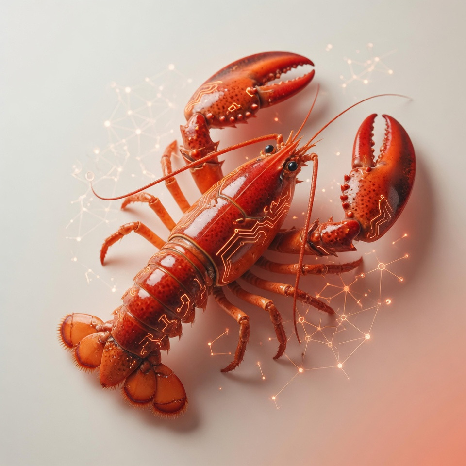 龙虾AI(OpenClaw)智能体主视觉